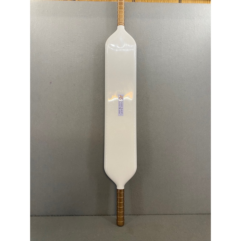 Ashley Black FasciaBlaster Paddle Blaster Deep Tissue Massage Tool White Gold